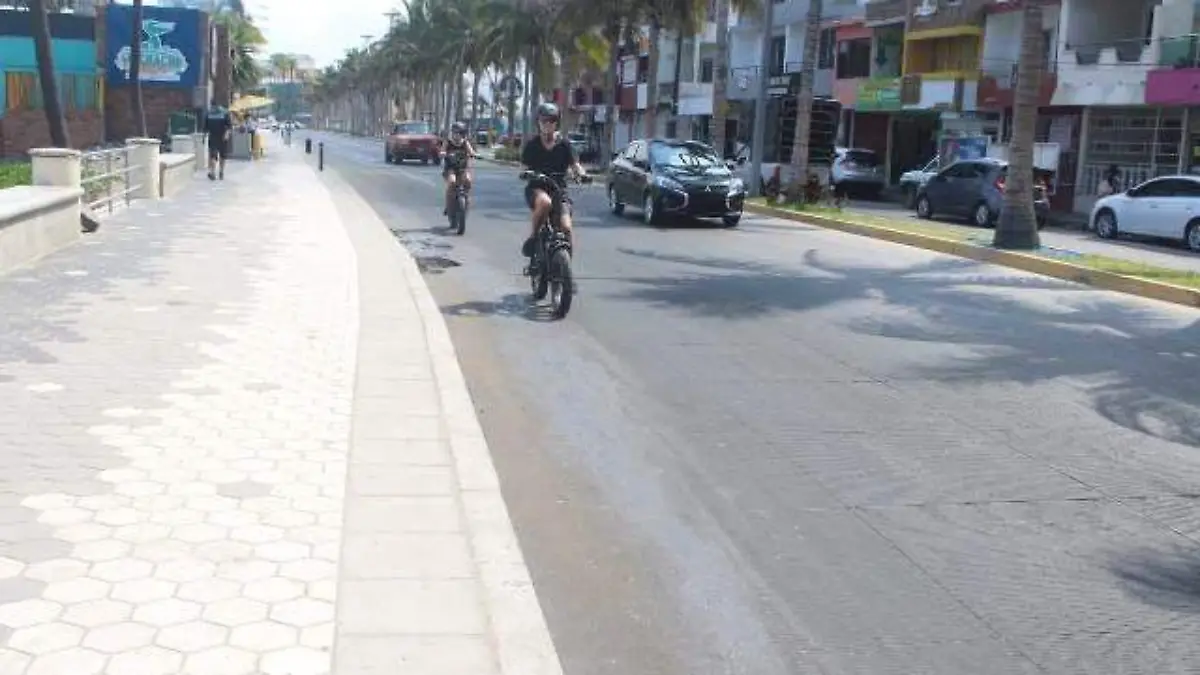 Ciclovia en Mazatlan